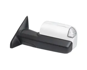 Spec-D Chrome Auto-Fold Side Mirror w/ LED Puddle & Turn Signal Light - Driver Side Only Ram 2500 | 3500 2019-2022