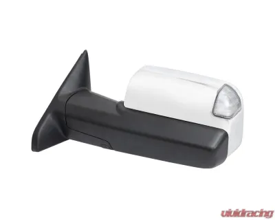 Spec-D Chrome Auto-Fold Side Mirror w/ LED Puddle & Turn Signal Light - Driver Side Only Ram 2500 | 3500 2019-2022 - RMX-RAM1925CHPATL-FS