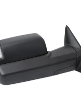 Spec-D Black Manual-Fold Side Mirror w/ LED Puddle & Turn Signal Light - Passenger Side Only Ram 2500 | 3500 2019-2022                                     - RMX-RAM1925HP-FS-R - Image 12