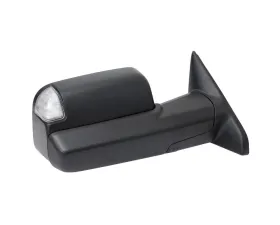 Spec-D Black Auto-Fold Side Mirror w/ LED Puddle & Turn Signal Light - Passenger Side Only Ram 2500 | 3500 2019-2022
