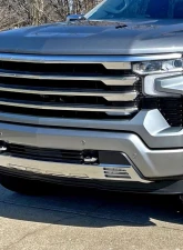 Spec-D Chrome Front Bumper Lower Valance Skid Plate Chevrolet Silverado 1500 2022-2024                                     - SKD-SIV2215C-JB - Image 11