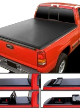 Spec-D 6'6" Standard Bed Soft Quad-Fold Tonneau Cover Chevrolet | GMC 1999-2007                                     - TC4-SIV99-65-SP - Image 11