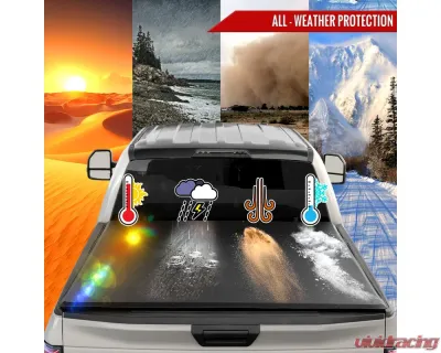 Spec-D 6'6" Standard Bed Soft Quad-Fold Tonneau Cover Chevrolet | GMC 1999-2007 - TC4-SIV99-65-SP