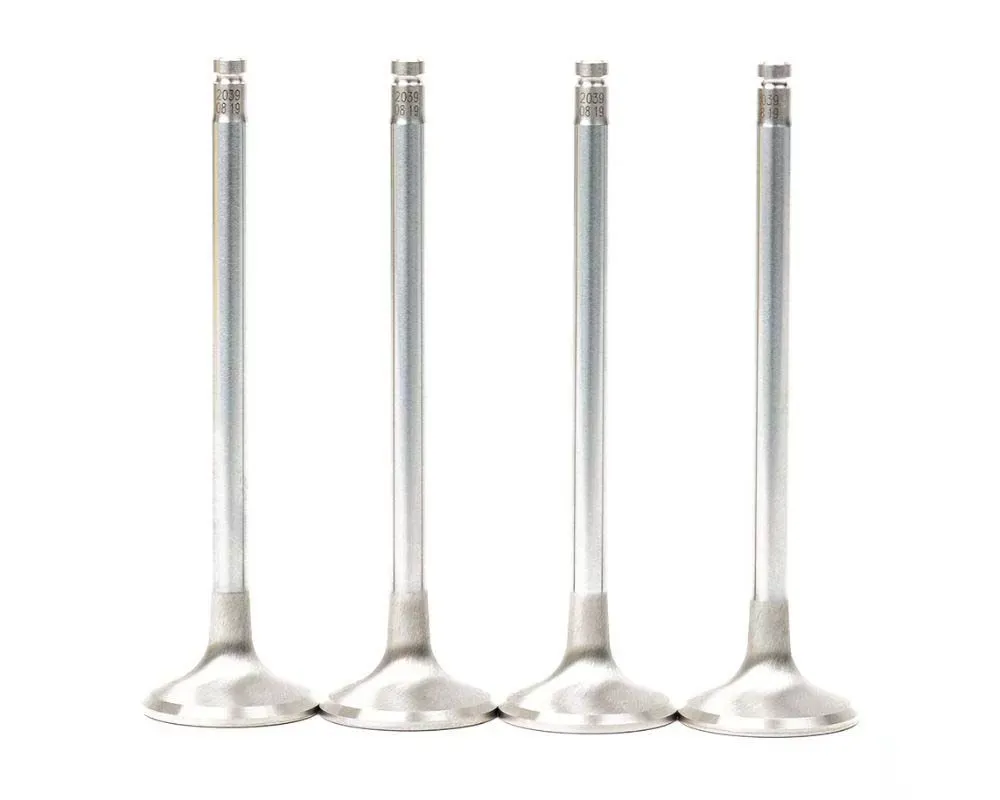 GSC P-D Set of 8 6mm Chrome Alloy Exhaust Valve 28mm Head Stem Honda B-Series B16A | B17A | B18C - 2039-8