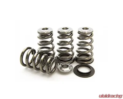 GSC P-D Mitsubishi 4B11T High Pressure Single Conical Valve Spring and Ti Retainer Kit - 5062