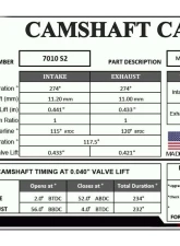 GSC P-D 274/274 Billet S2 Camshaft Mitsubishi 4B11T Evolution 10 Dual Mivec 2008-2015                                     - 7010S2 - Image 2