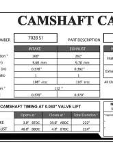 GSC P-D 260/262 Billet S1 Camshafts Toyota 1JZ-GTE                                     - 7028S1 - Image 2