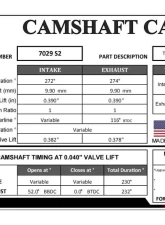 GSC P-D 272/274 Billet S2 Camshafts Toyota 1JZ-GTE VVTi                                     - 7029S2 - Image 2