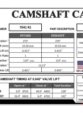 GSC P-D 272/276 Billet R1 Camshafts Nissan Skyline R32 | R33 RB26DETT                                     - 7041R1 - Image 2