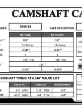 GSC P-D 280/280 Billet S3 Camshafts Nissan VR38DETT                                     - 7045S3 - Image 2