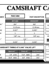GSC P-D 294 | 306 Billet S4 Camshafts Nissan VR38DETT                                     - 7045S4M - Image 3