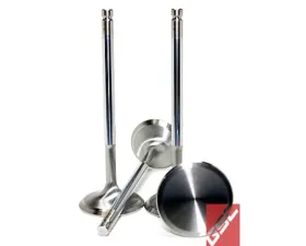 GSC P-D Set of 50 30mm Head +1mm Chrome Polished Exhaust Valve Subaru FA20F WRX 2015-2021