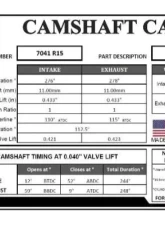 GSC Power-Division R1.5 Camshafts 276/278 Billet Nissan Skyline R32/R33 RB26DETT                                     - 7041R15 - Image 2
