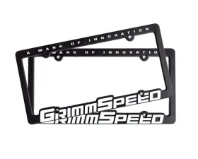 GrimmSpeed Pair License Plate Frame