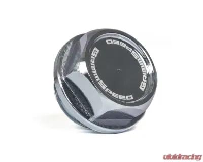 GrimmSpeed Clear Zinc Subaru The Bolt Oil Cap - 120014C