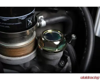 GrimmSpeed Yellow Zinc Subaru The Bolt Oil Cap - 120014Y