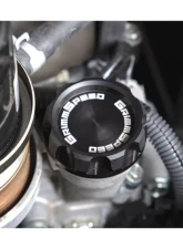 GrimmSpeed Subaru Cool Touch Version 2 Delrin Black Oil Cap                                     - 120019 - Image 6