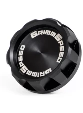 GrimmSpeed Subaru Cool Touch Version 2 Delrin Black Oil Cap                                     - 120019 - Image 4