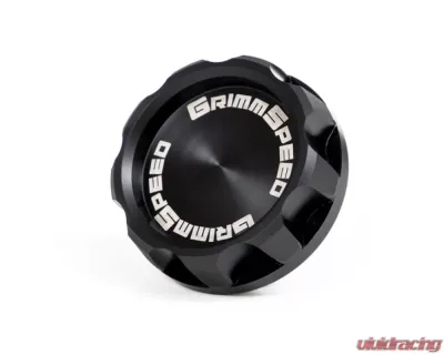 GrimmSpeed Subaru Cool Touch Version 2 Delrin Black Oil Cap - 120019