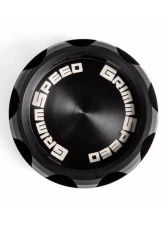 GrimmSpeed Subaru Cool Touch Version 2 Delrin Black Oil Cap                                     - 120019 - Image 6