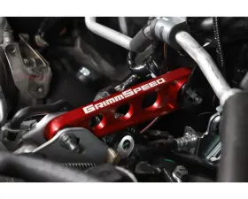 GrimmSpeed 95A Bushings Black Race Pitch Stop Mount