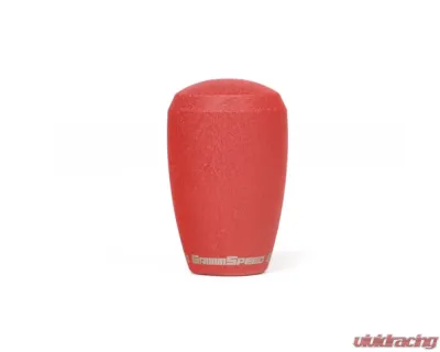 GrimmSpeed Red Stainless Steel Shift Knob Subaru 5 Speed & 6 Speed Manual Transmission - 380000