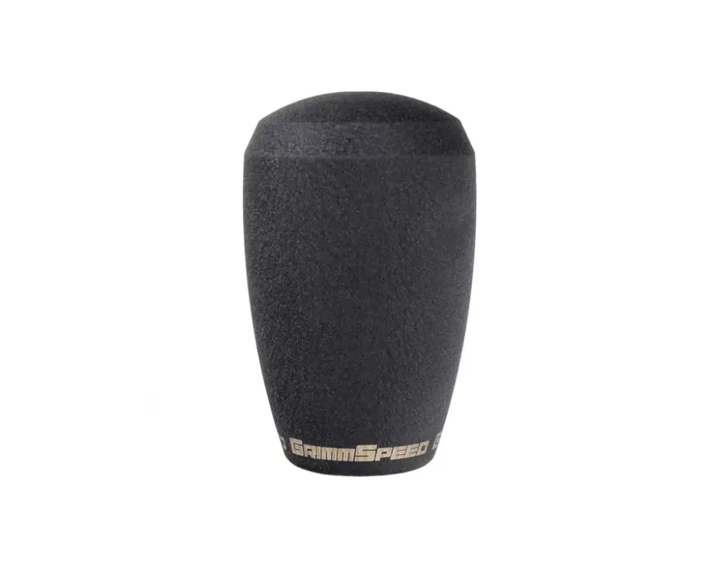 GrimmSpeed Black Shift Knob Stainless Steel Subaru 5 Speed & 6 Speed Manual Transmission - 380001