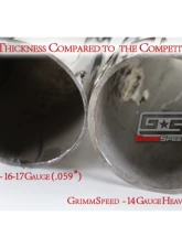 GrimmSpeed Up Pipe 3-Bolt Inlet Black Ceramic Coating                                     - 7065 - Image 7