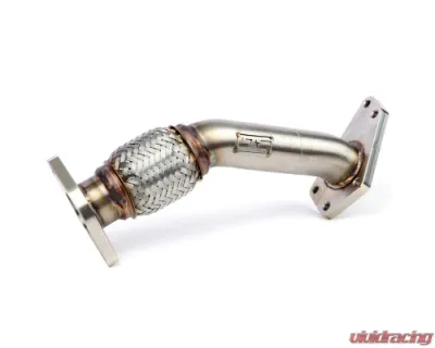 GrimmSpeed Up Pipe 3-Bolt Inlet Black Ceramic Coating - 7065