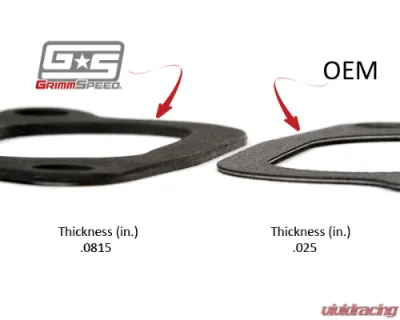 GrimmSpeed Pair Top Mount Intercooler Y-Pipe Gasket Subaru WRX | STI 2002-2021 - 20024