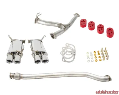 GrimmSpeed Un-Resonated Catback Exhaust System - 70034
