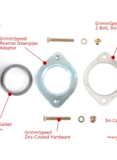 GrimmSpeed Universal OEM Downpipe to 3 Inch Catback Adapter Kit                                     - 77046 - Image 6