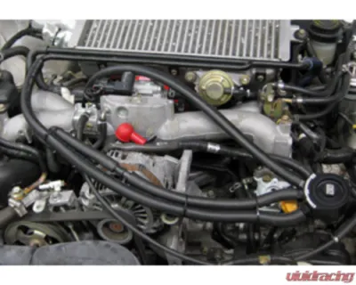 GrimmSpeed Black Air/Oil Separator - 78016