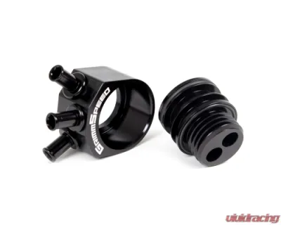 GrimmSpeed Black Air/Oil Separator - 78016