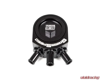 GrimmSpeed Black Air/Oil Separator - 78016