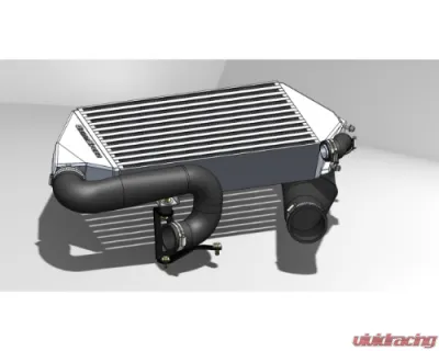 GrimmSpeed Top Mount Intercooler 'STI-Style' Turbo Outlet Hose Subaru WRX | Legacy GT | Outback XT 2005-2014 - 90060