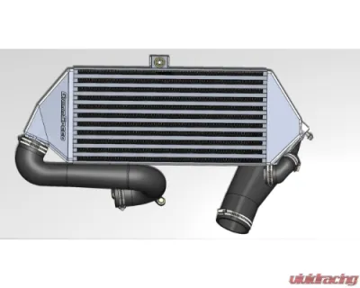 GrimmSpeed Top Mount Intercooler 'STI-Style' Turbo Outlet Hose Subaru WRX | Legacy GT | Outback XT 2005-2014 - 90060