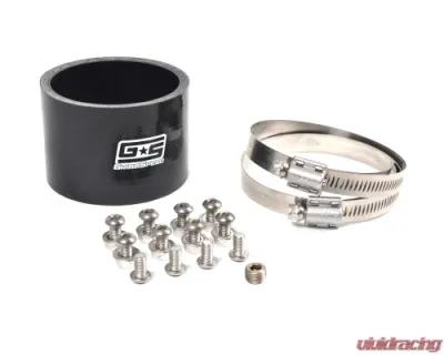 GrimmSpeed Black Thermal Dispersant Top Mount Intercooler Kit Subaru WRX 2015-2021 - 90071