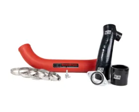 GrimmSpeed Black Top Mount Intercooler Charge Pipe Kit