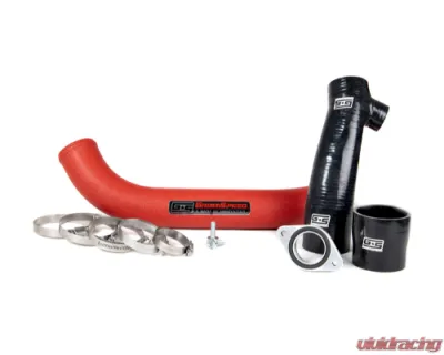 GrimmSpeed Black Top Mount Intercooler Charge Pipe Kit - 90113