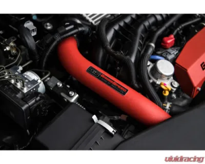 GrimmSpeed Black Top Mount Intercooler Charge Pipe Kit - 90113