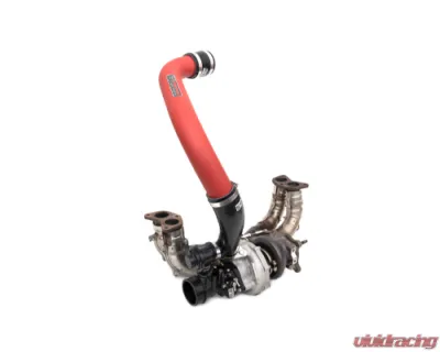 GrimmSpeed Black Top Mount Intercooler Charge Pipe Kit - 90113