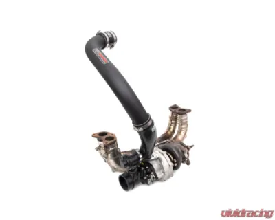 GrimmSpeed Black Top Mount Intercooler Charge Pipe Kit - 90113