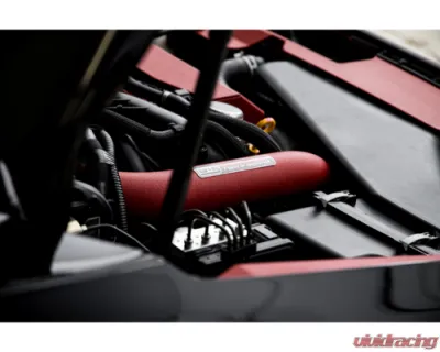 GrimmSpeed Black Top Mount Intercooler Charge Pipe Kit - 90113