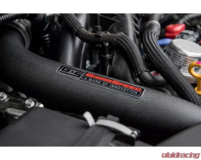 GrimmSpeed Black Top Mount Intercooler Charge Pipe Kit - 90113