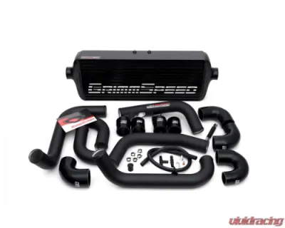 GrimmSpeed Red Piping Front Mount Intercooler Kit Subaru STI 2008-2014 - 90227