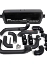 GrimmSpeed Red Piping Front Mount Intercooler Kit Subaru WRX 2008-2014                                     - 90229 - Image 8