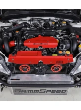 GrimmSpeed Black Piping Front Mount Intercooler Kit Subaru WRX 2008-2014                                     - 90230 - Image 2