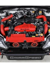 GrimmSpeed Black Piping Front Mount Intercooler Kit Subaru WRX 2008-2014                                     - 90230 - Image 3