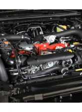 GrimmSpeed Red Piping Front Mount Intercooler Kit Subaru STI 2015-2021                                     - 90236 - Image 2